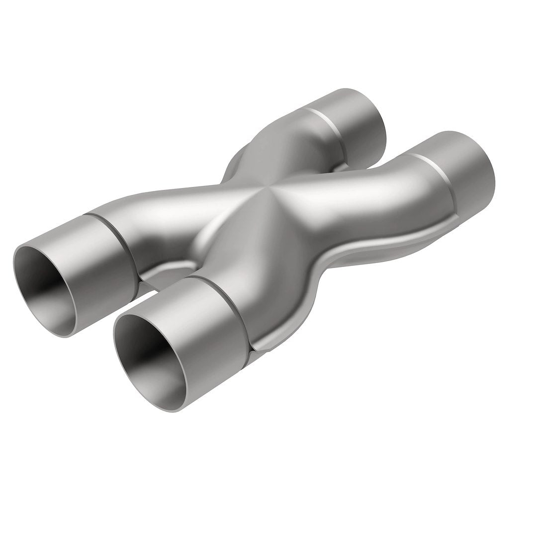 MagnaFlow 10792 Stainless Steel X Exhaust Crossover Pipe