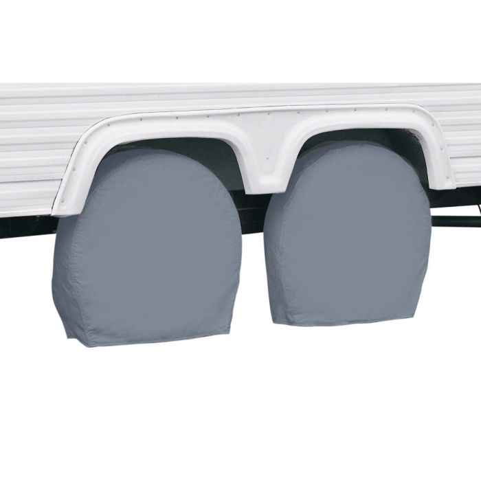 Classic Accessories 83151001 Vinyl Tire Covers - Pair