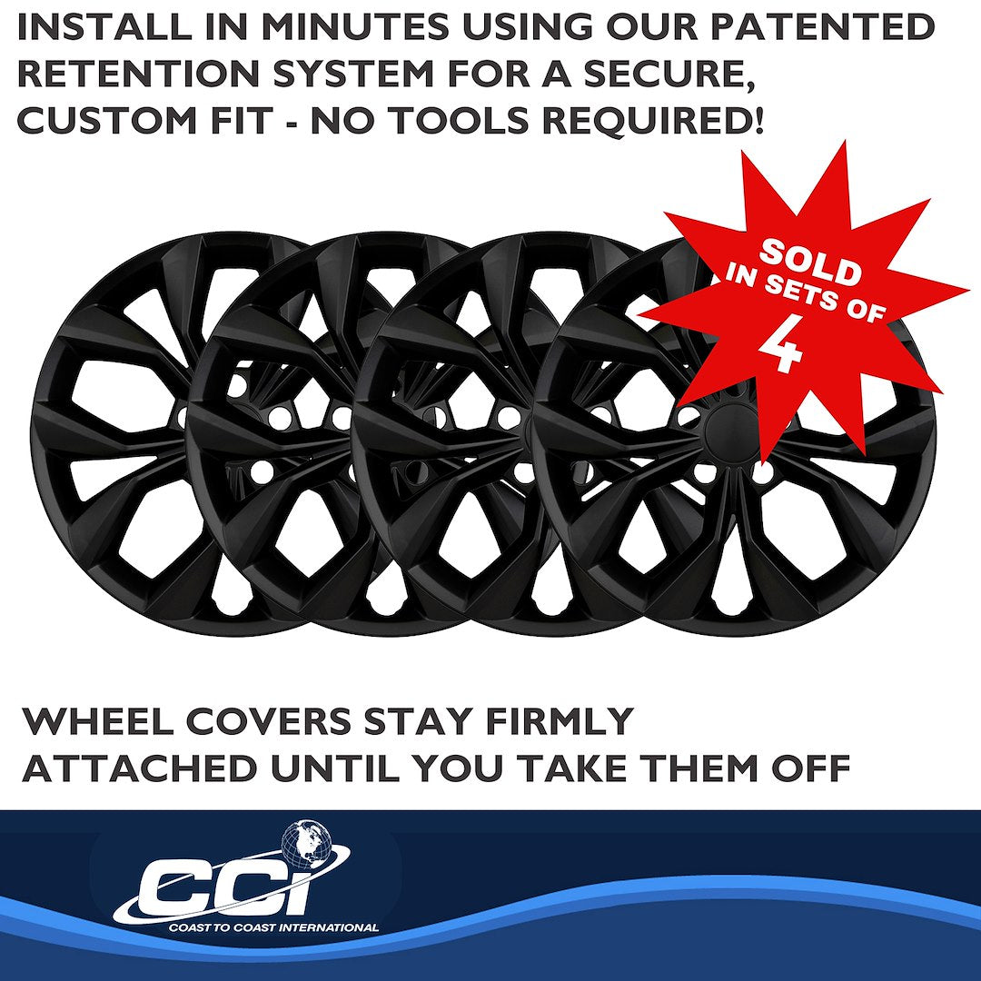 Coast To Coast 56217BLK Black CR-V LX Wheel Covers - image 5