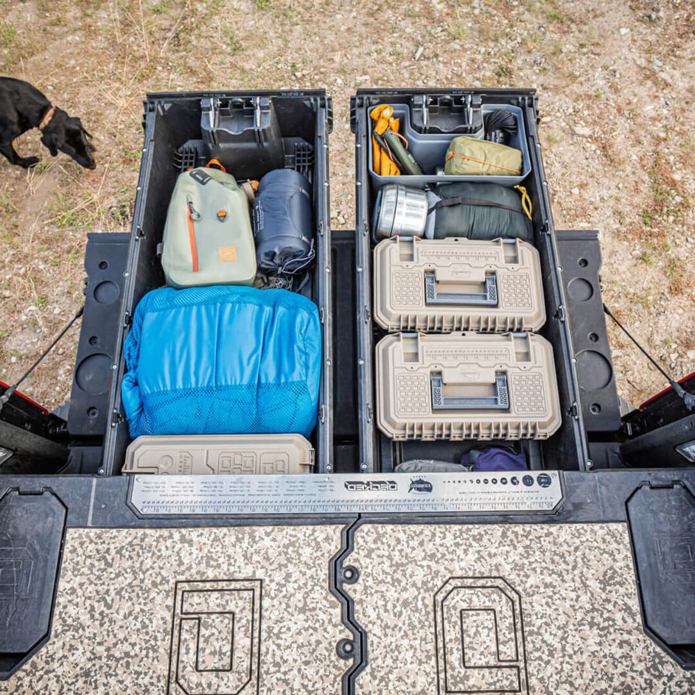 Decked AD37 Tan Traction Mat for 2017+ Ford Super Duty
