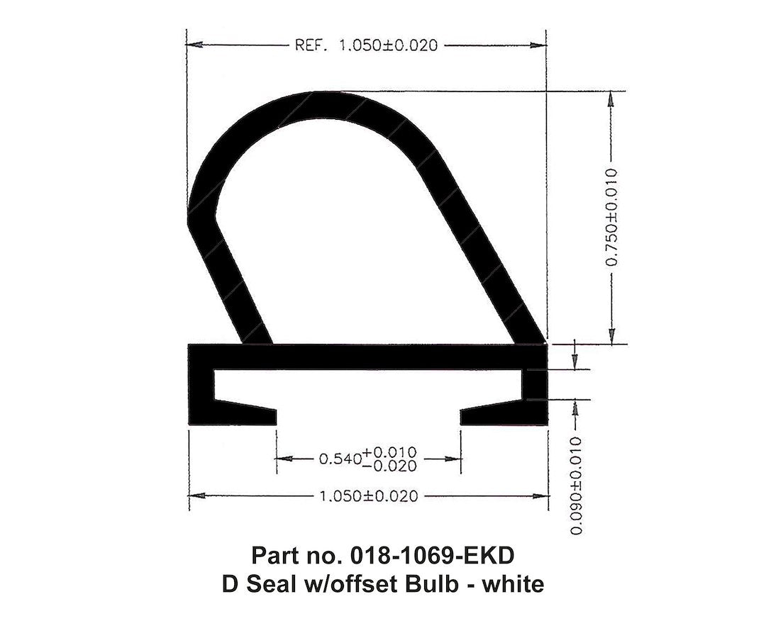 Ap Products 018-1069-Ekd Slide Out Seal - image 2