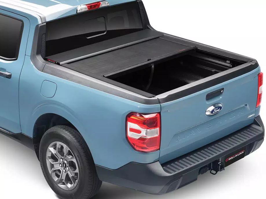 Roll-N-Lock LG135M M-Series Retractable Aluminum/Vinyl Tonneau