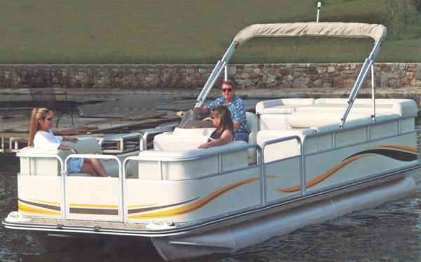 Carver 77522P-10 Pontoon Boat Cover - 22.5 ft x 102 in