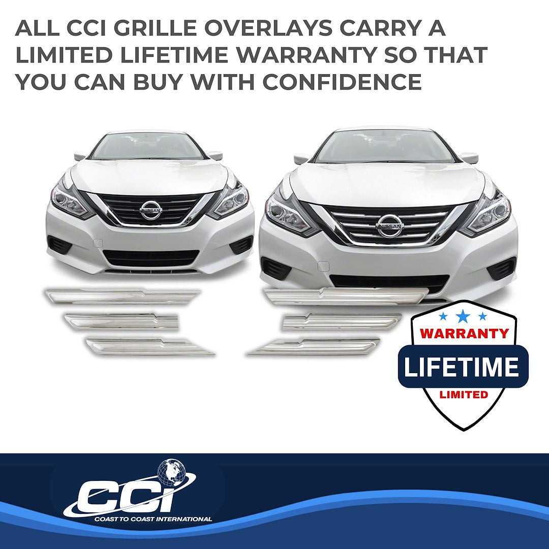 Coast To Coast GI145 Chrome Altima Grille Overlay - image 3