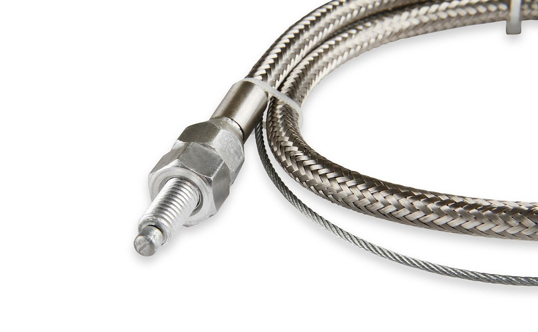 Mr. Gasket 5657 Steel-Braided Throttle Cable Kit
