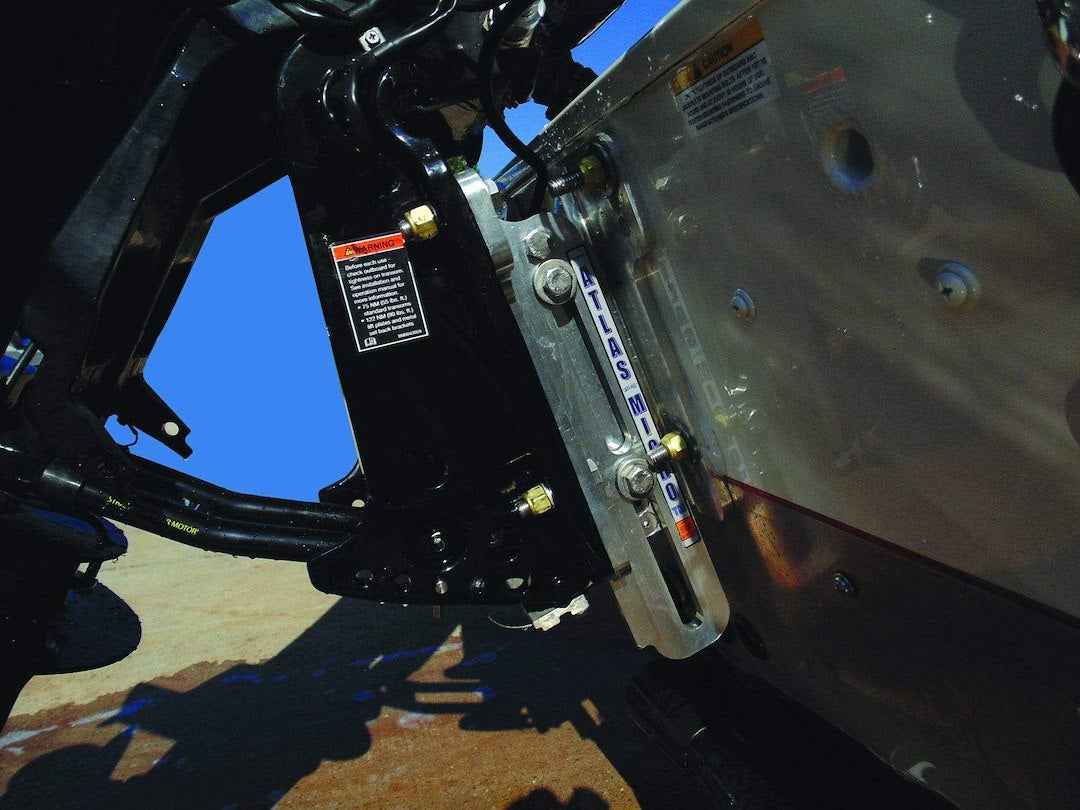 T-H Marine AHJM-4-DP Hydraulic Outboard Jack Plate - 4 in Setback