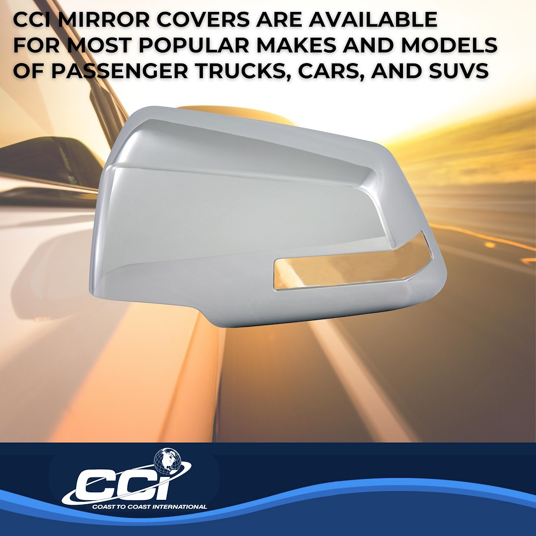 Coast To Coast MC67410 Acadia Chrome Mirror Cover Pair - image 5