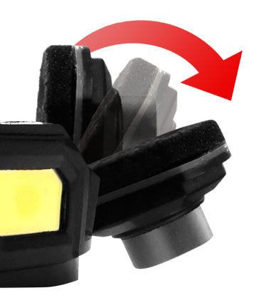 STKR Concepts 00387 FLEXIT Headlamp Pro 6.5, 650 Lumens