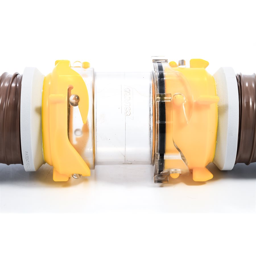 Camco Straight Hose Adapter Connecting Sewer Hose to RV Sewer (39562)