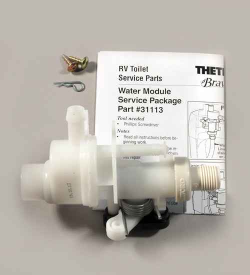 Thetford 50351 Toilet Water-Valve Module for Aqua-Magic Bravura