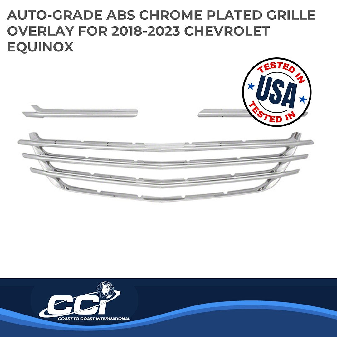 Coast To Coast GI152 Chrome Equinox Grille Overlay - image 2