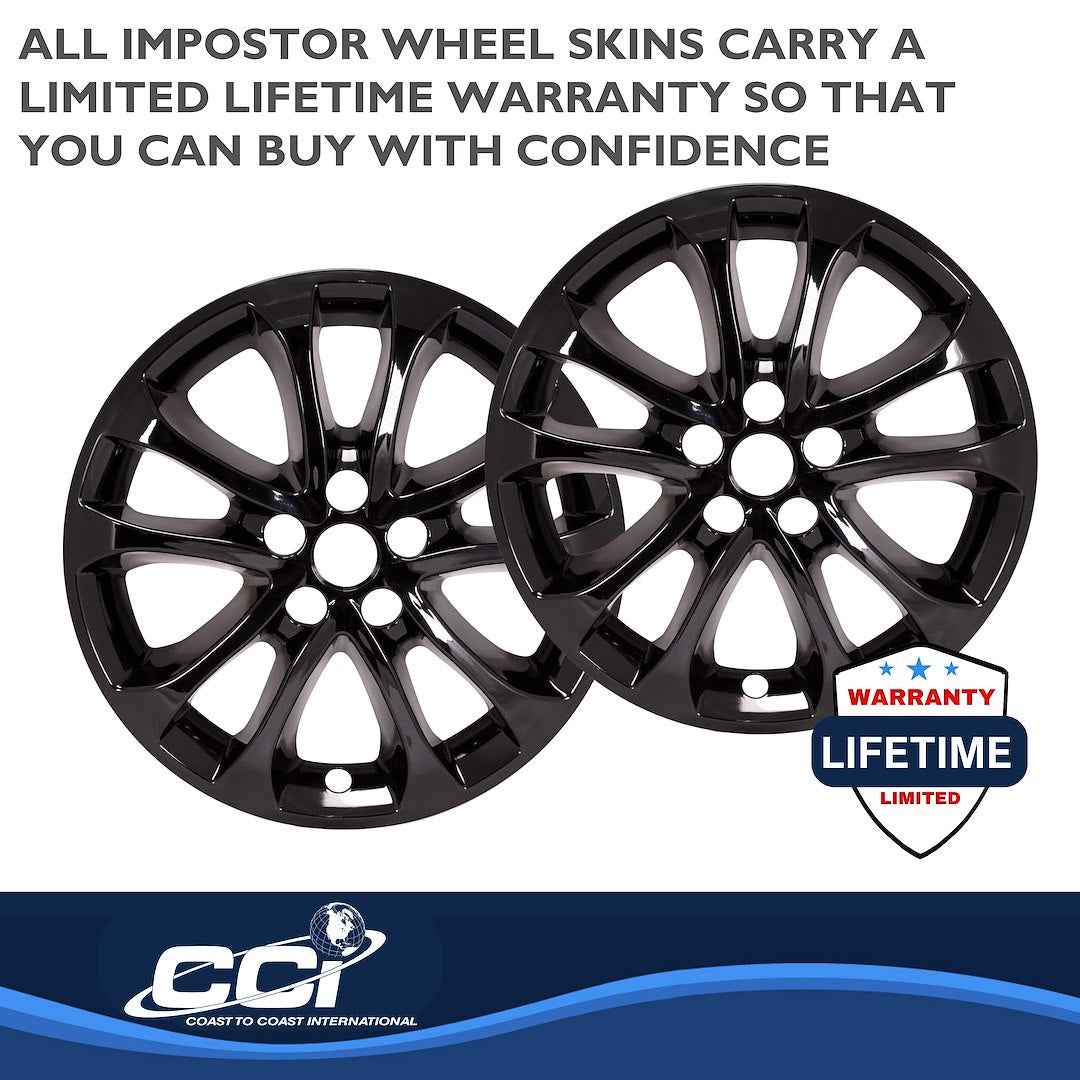 Coast To Coast IMP471BLK Fusion Black 17-Inch Wheel Skins