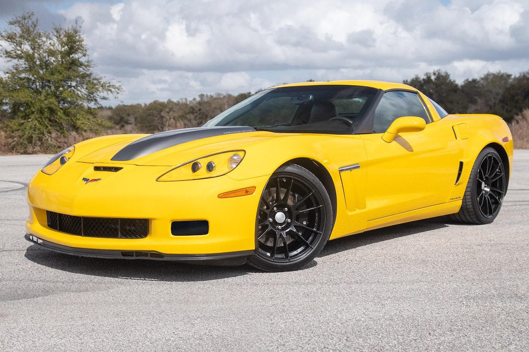GT Styling GT0271FS Smoke Fog Light Covers for Z06, Pair