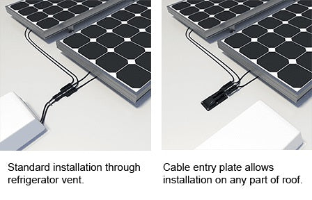 Go Power Solar Power Cable Entry Plate (74671)