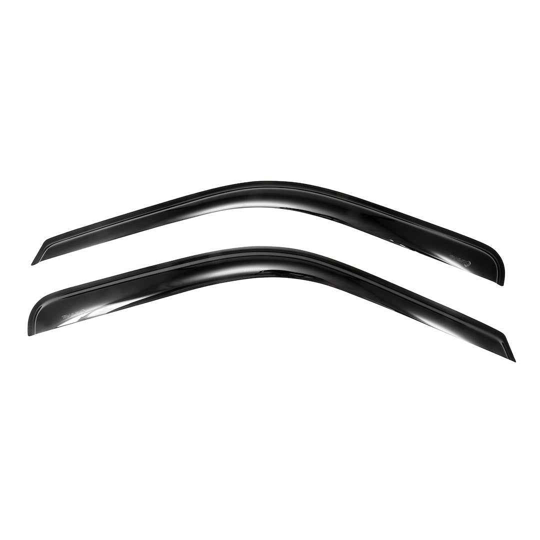 TrailFX 2503H Tape-On Window Rain Guards - 2-Piece Smoke