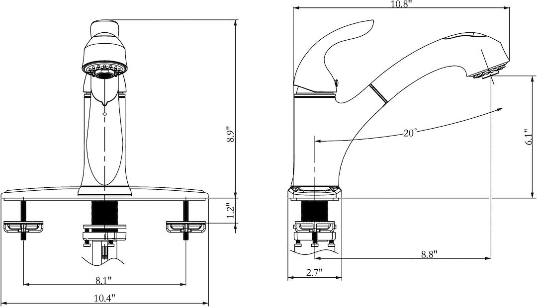 Phoenix Products Pf231341 Faucet - image 7