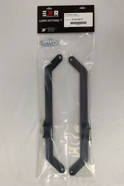 Exposed Racks 8-00-9912 Middle Roof Rack Brackets and Bolts