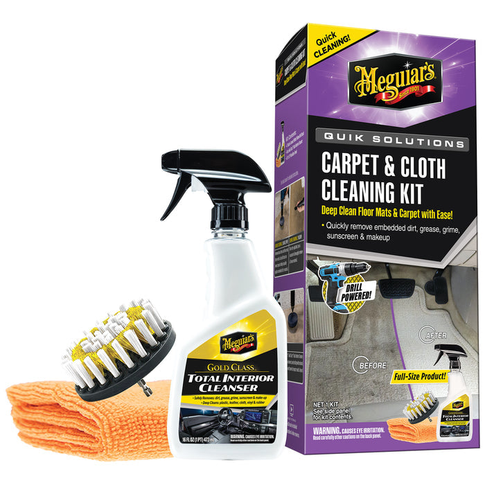 Meguiar's G55268 Carpet and Cloth Cleaning Kit