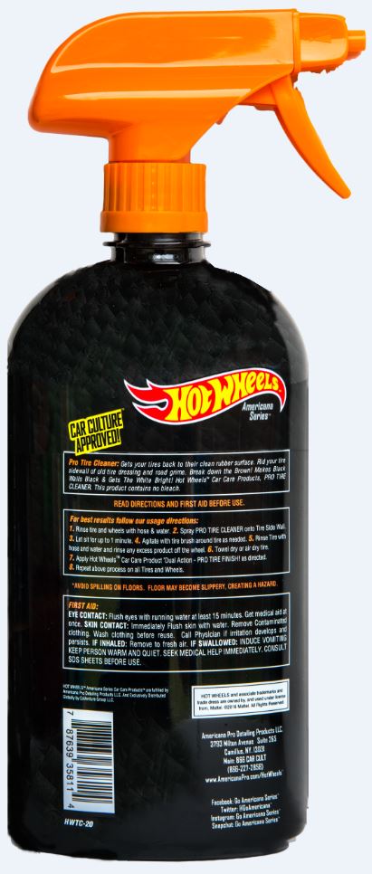 HOT WHEELS Car Care Tire Cleaner (Hwtc20) – Unit Type: Spray Bottle