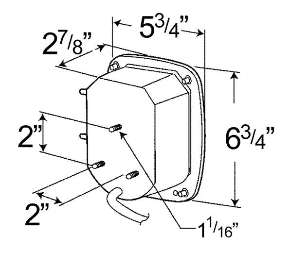 Grote Industries G5082-5 Tail Light Assembly - image 3