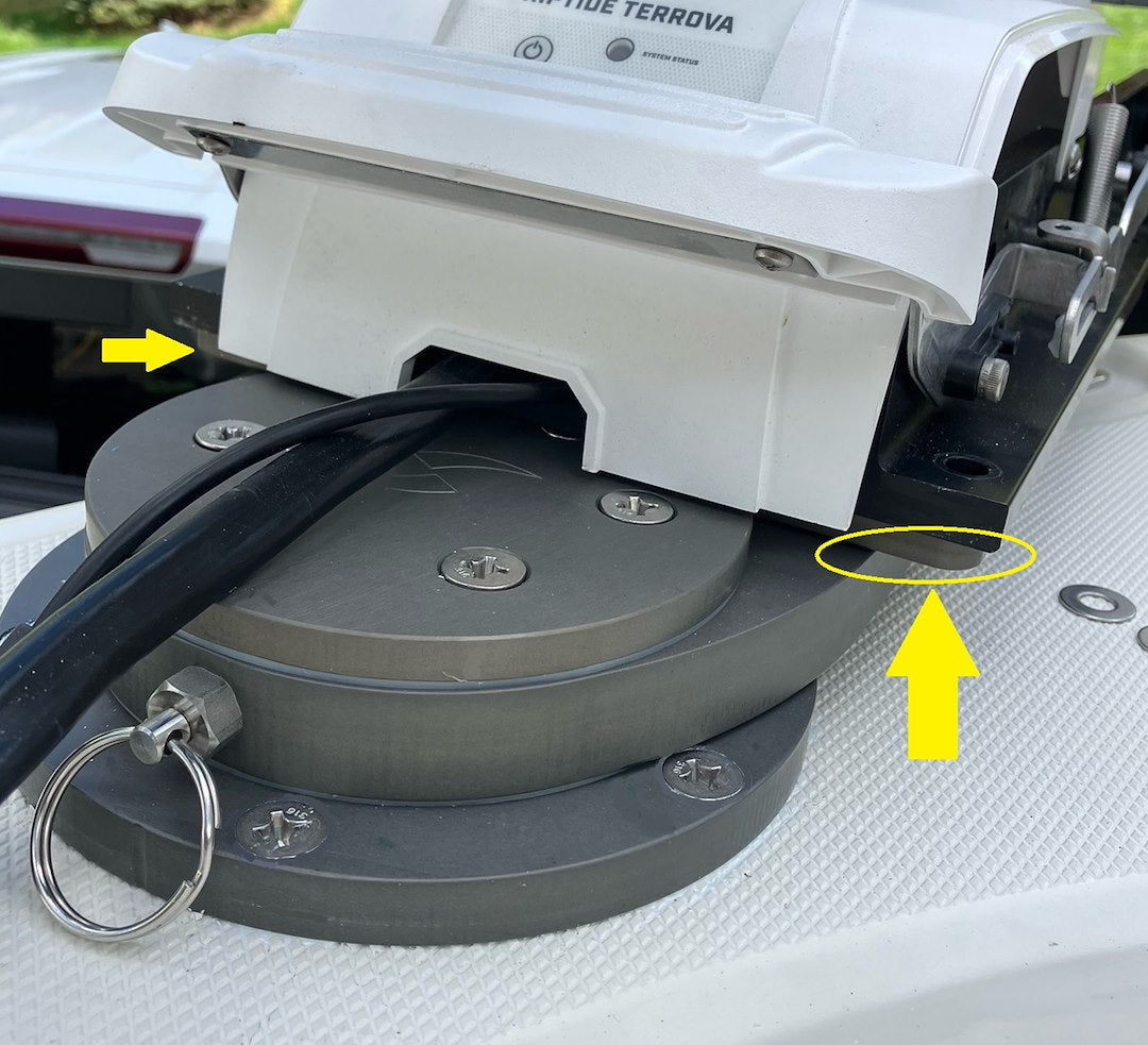 ShuttleSlide QST-1 Trolling Motor Mount Expansion Plate