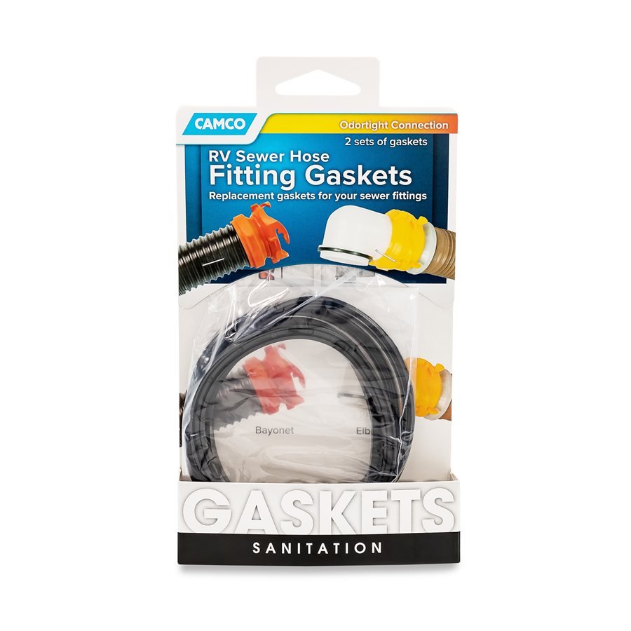 Camco Sewer Hose Connector Gasket (39834) – Material: Rubber