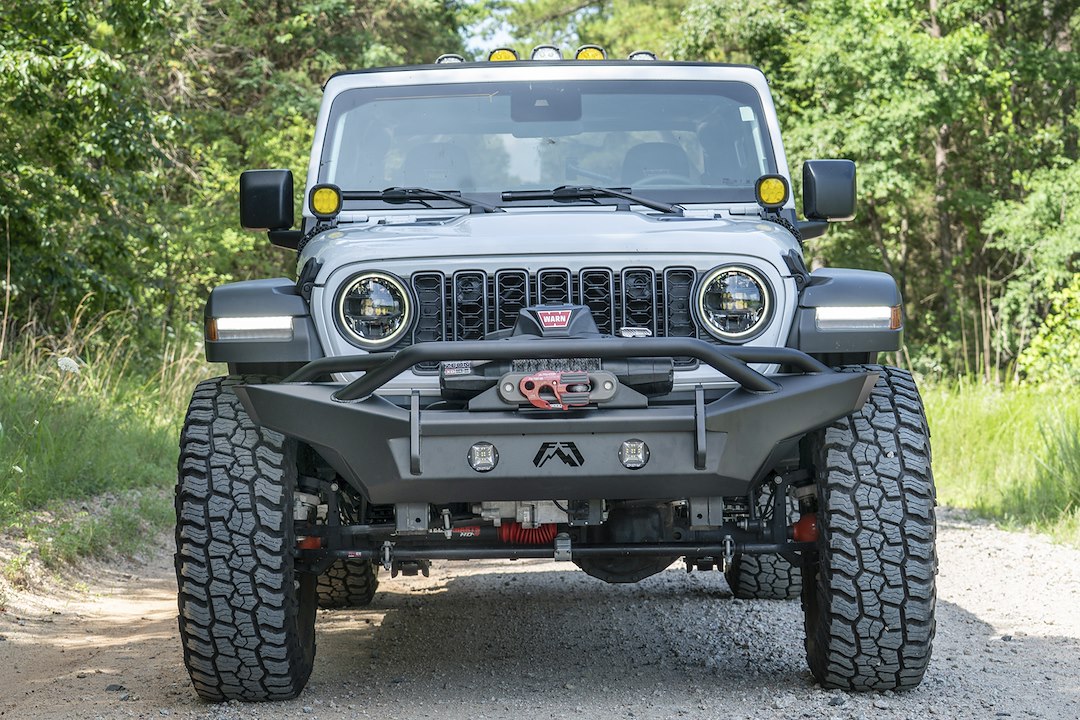 Fab Fours JL24-B5052-1 Three-Quarter-Width Winch Bumper
