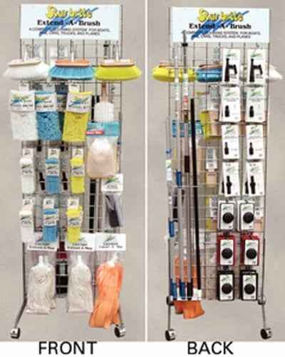 Star Brite 040808 Extend-A-Brush Pole, Brush & Accessories Retail Display