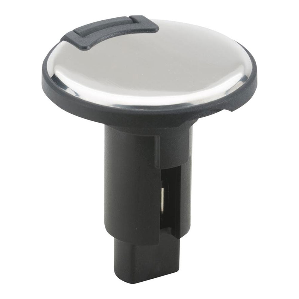 Attwood 910R2PSB7 LightArmor Round Two-Pin Pole Light Base