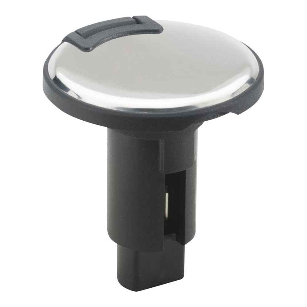 Attwood 910R2PSB7 LightArmor Round Two-Pin Pole Light Base