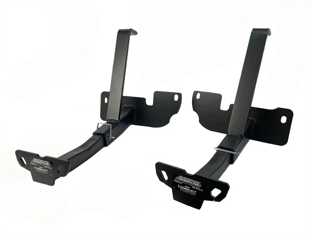 TorkLift D2115 Tie Downs Frame Mount Front for Dodge Ram 2500/3500 8ft Bed