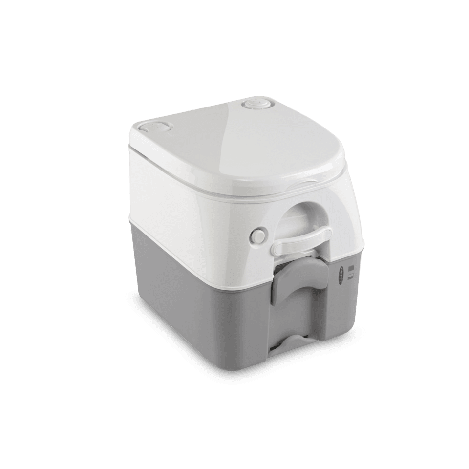 Dometic SaniPottie 976 Portable Toilet - 5 Gallon Waste Tank, Gray