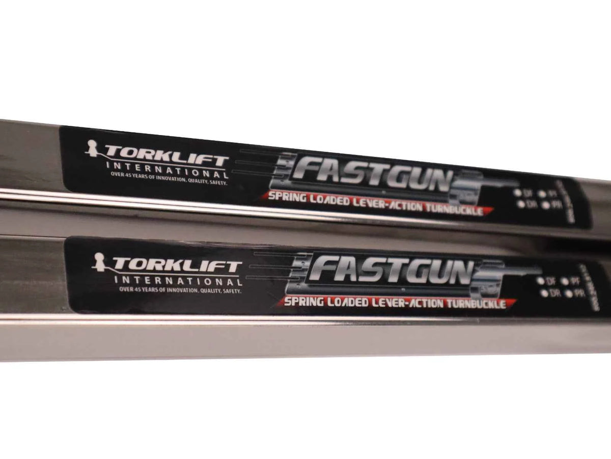 Torklift FastGun Turnbuckles – Polished Stainless Steel (Set of 2) – S9526