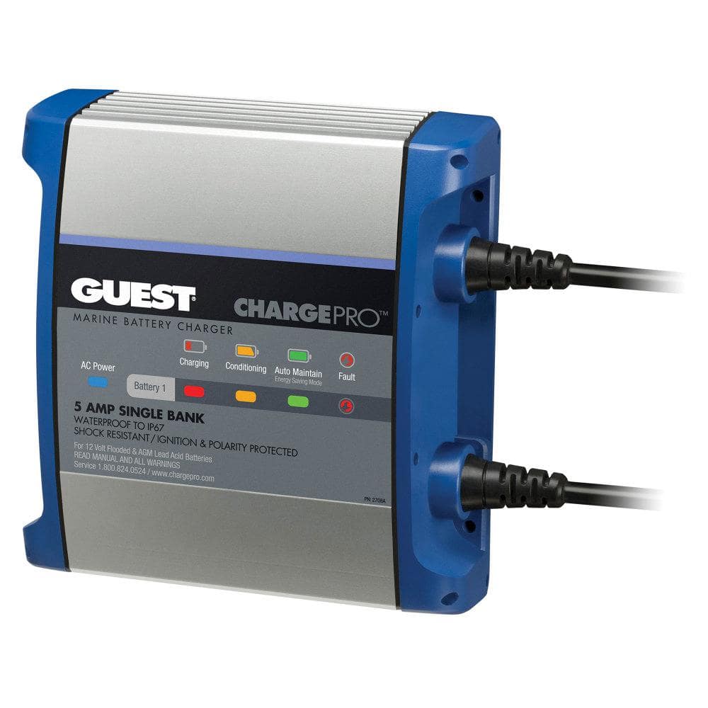 Marinco Guest 2708A ChargePro 5A Single-Bank Battery Charger