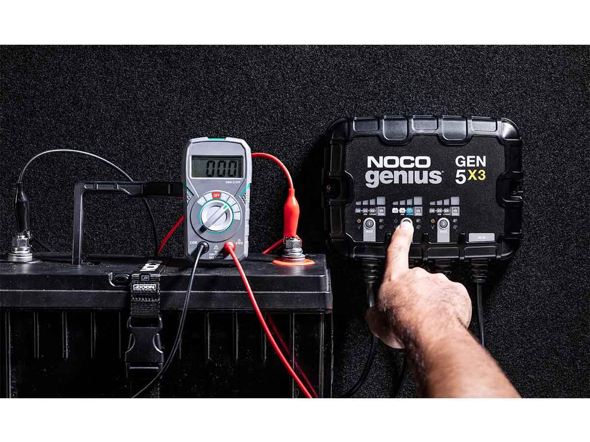 NOCO GEN5X3 3-Bank 15A Onboard Battery Charger — view 6