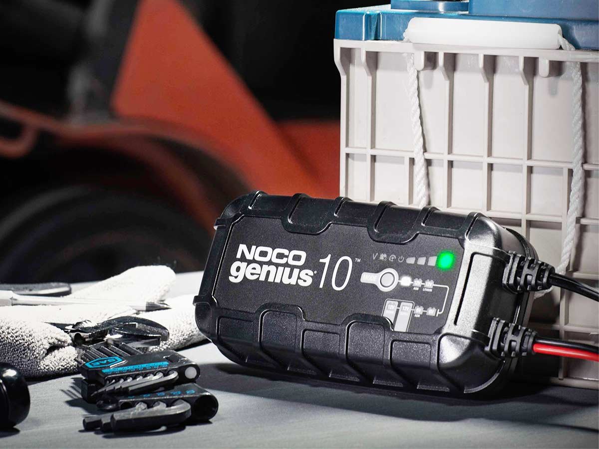 NOCO GENIUS10 10A Smart Battery Charger and Maintainer — view 2