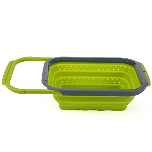 Progressive PS3509 6-Quart Collapsible Over-Sink Colander