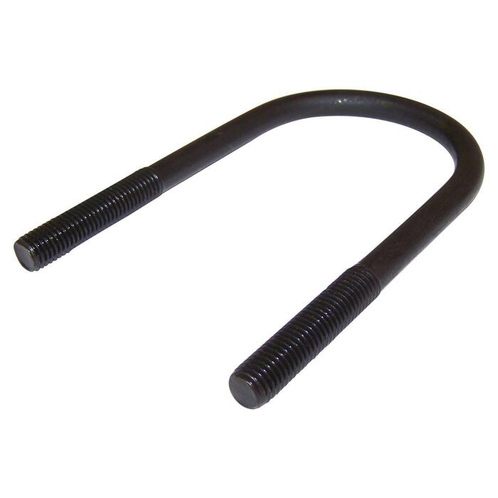 Crown Automotive 52004010 steel rear axle leaf spring U-bolt, 3.55-inch width, single