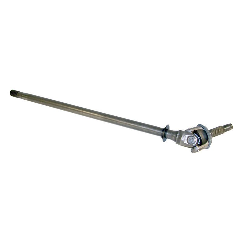Crown Automotive 4874302 front right Dana 30 axle shaft assembly without ABS, single right side shaft