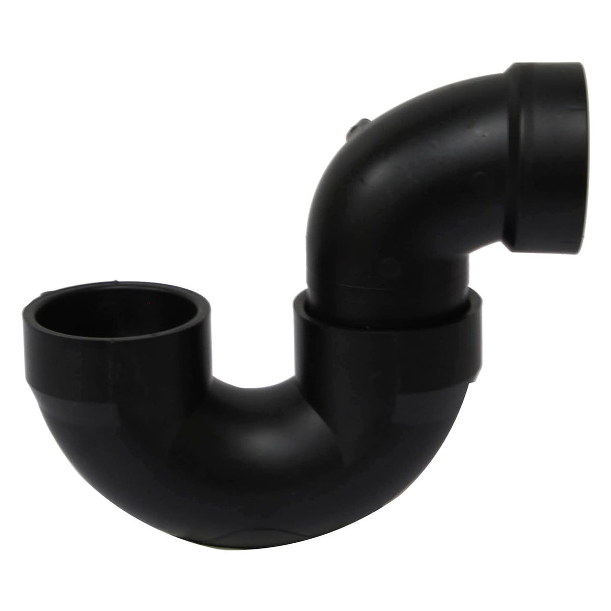 LaSalle Bristol 633201 black plastic 1-1/2 inch P-trap with solvent-weld joints, single assembly