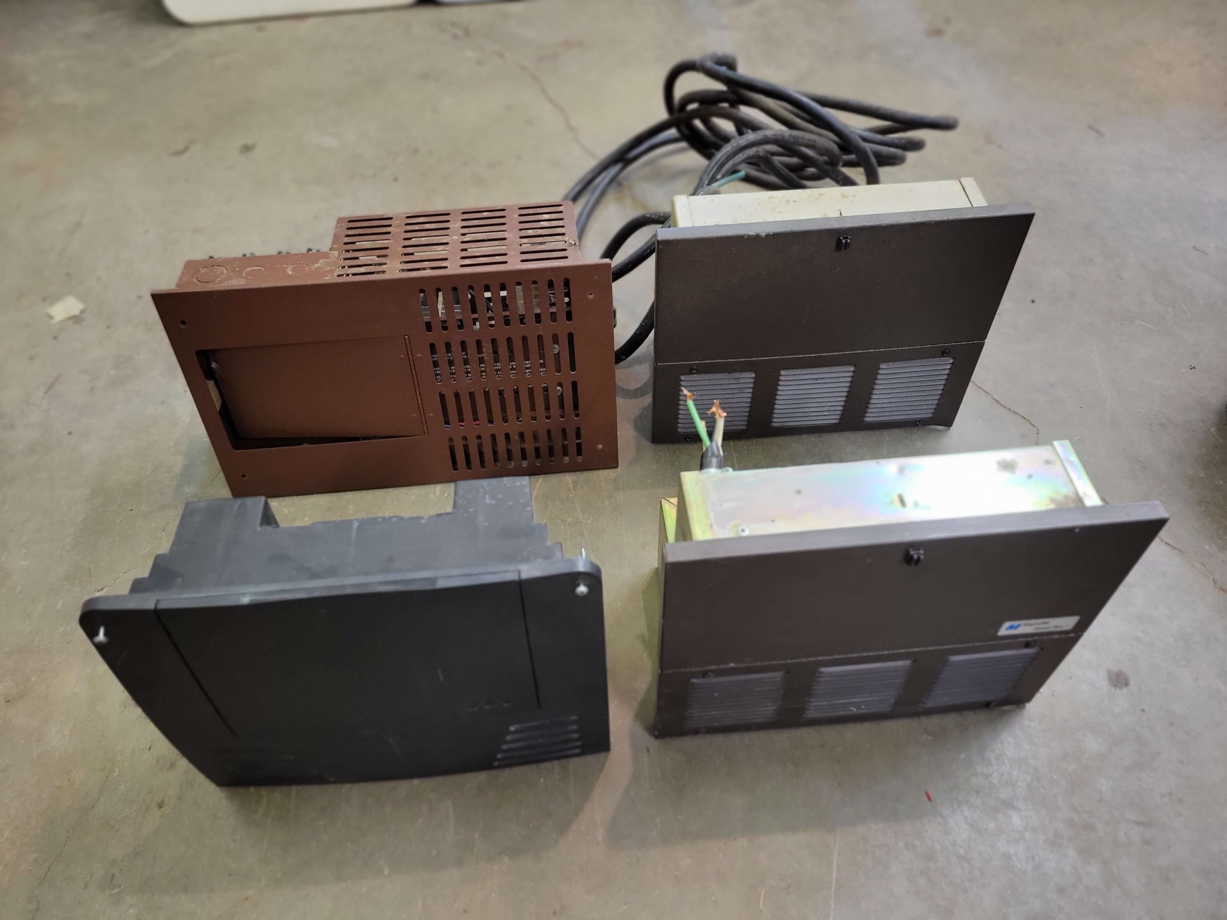 RV Converters for 110v to 12v power.