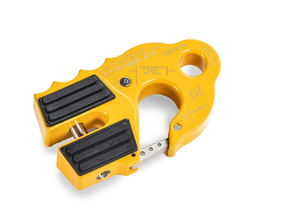 Factor 55 00275-03 Yellow Ultrahook XTV Clevis Hook