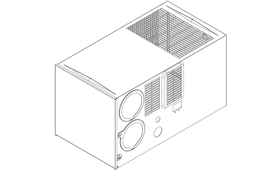 Suburban P-40 RV Furnace 2456A, 40,000 BTU, 120V for Park Model Trailers