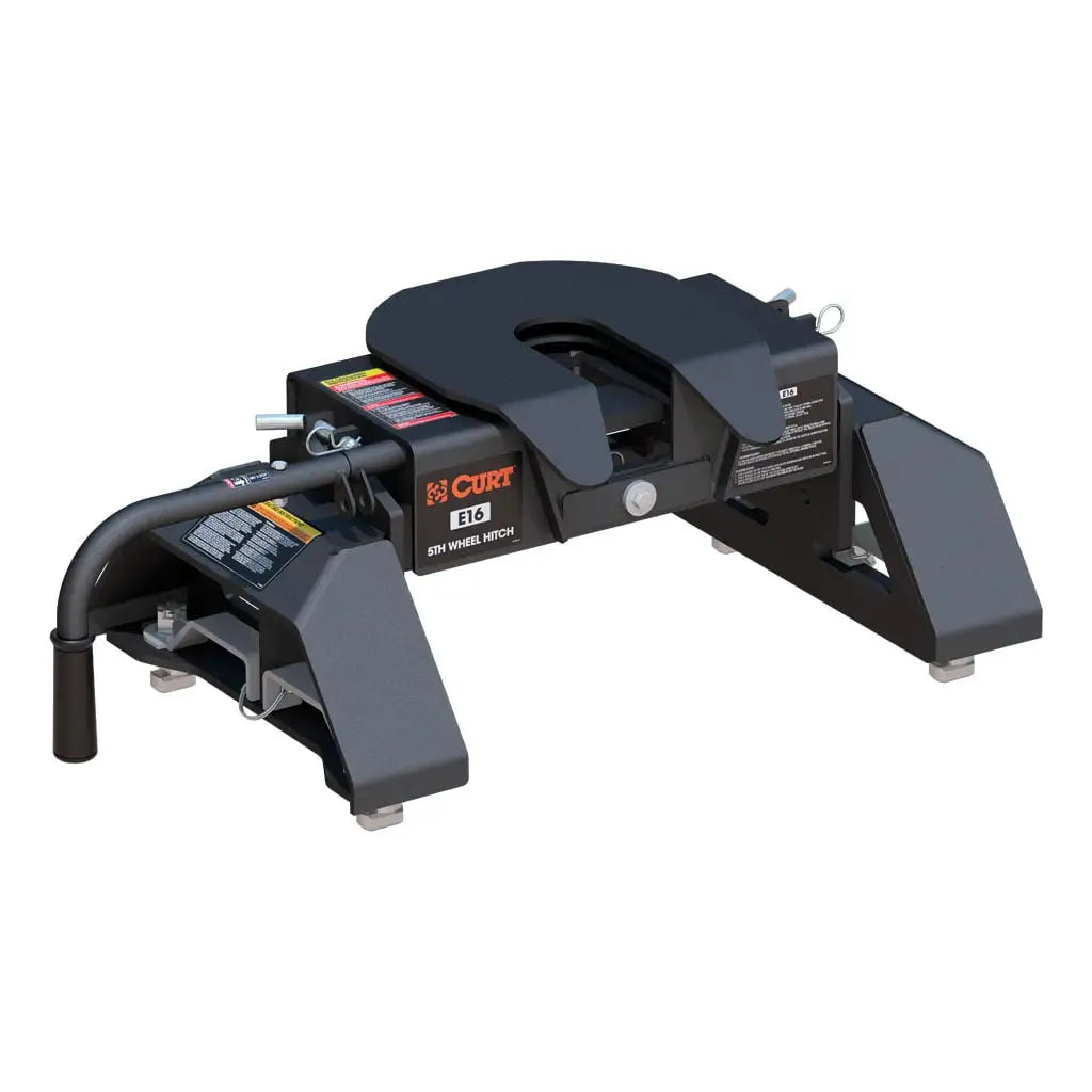 CURT 16097 E16 Fifth-Wheel Hitch for Chevy/GMC 8-ft Puck System