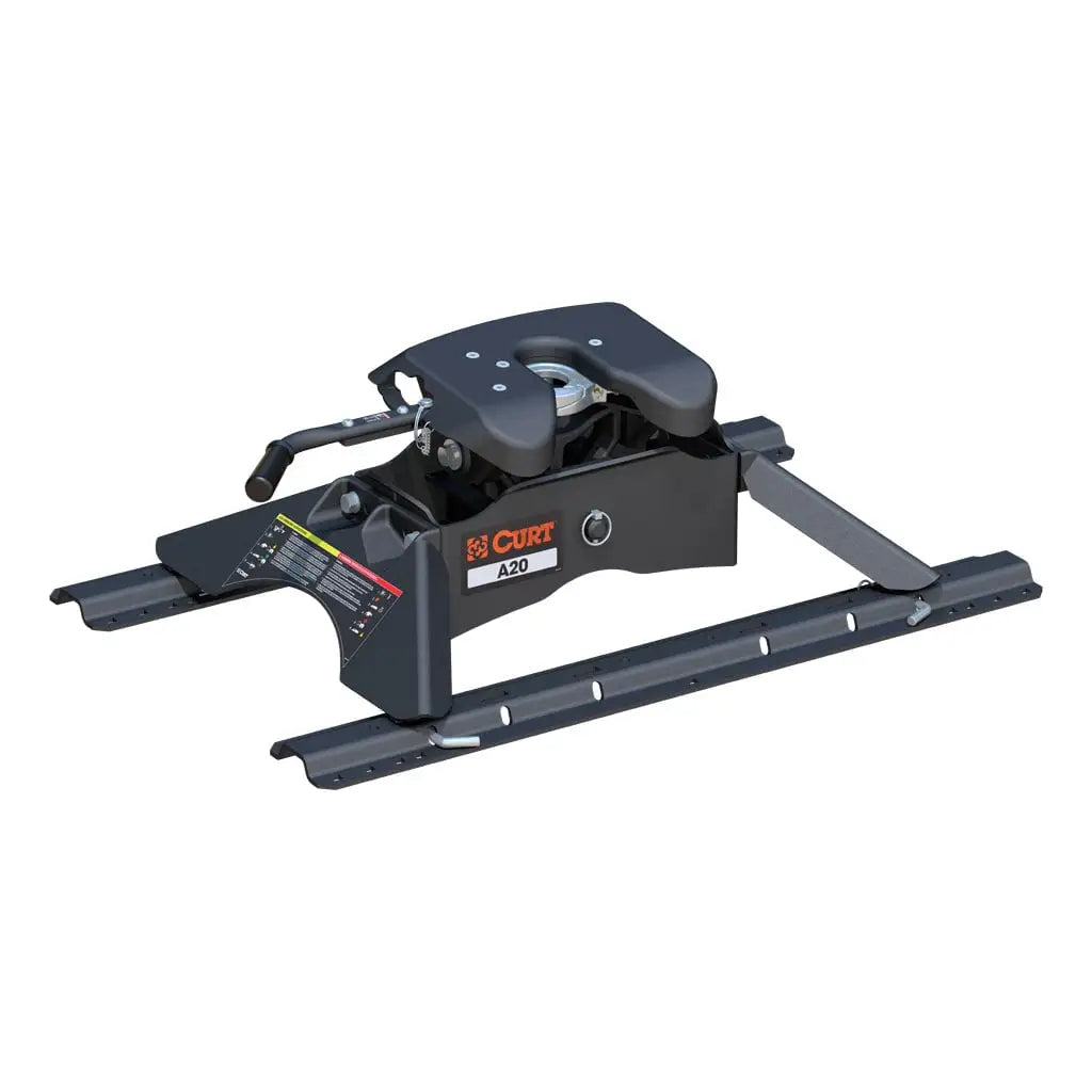 CURT 16141 A20 Fifth-Wheel Hitch with Rails