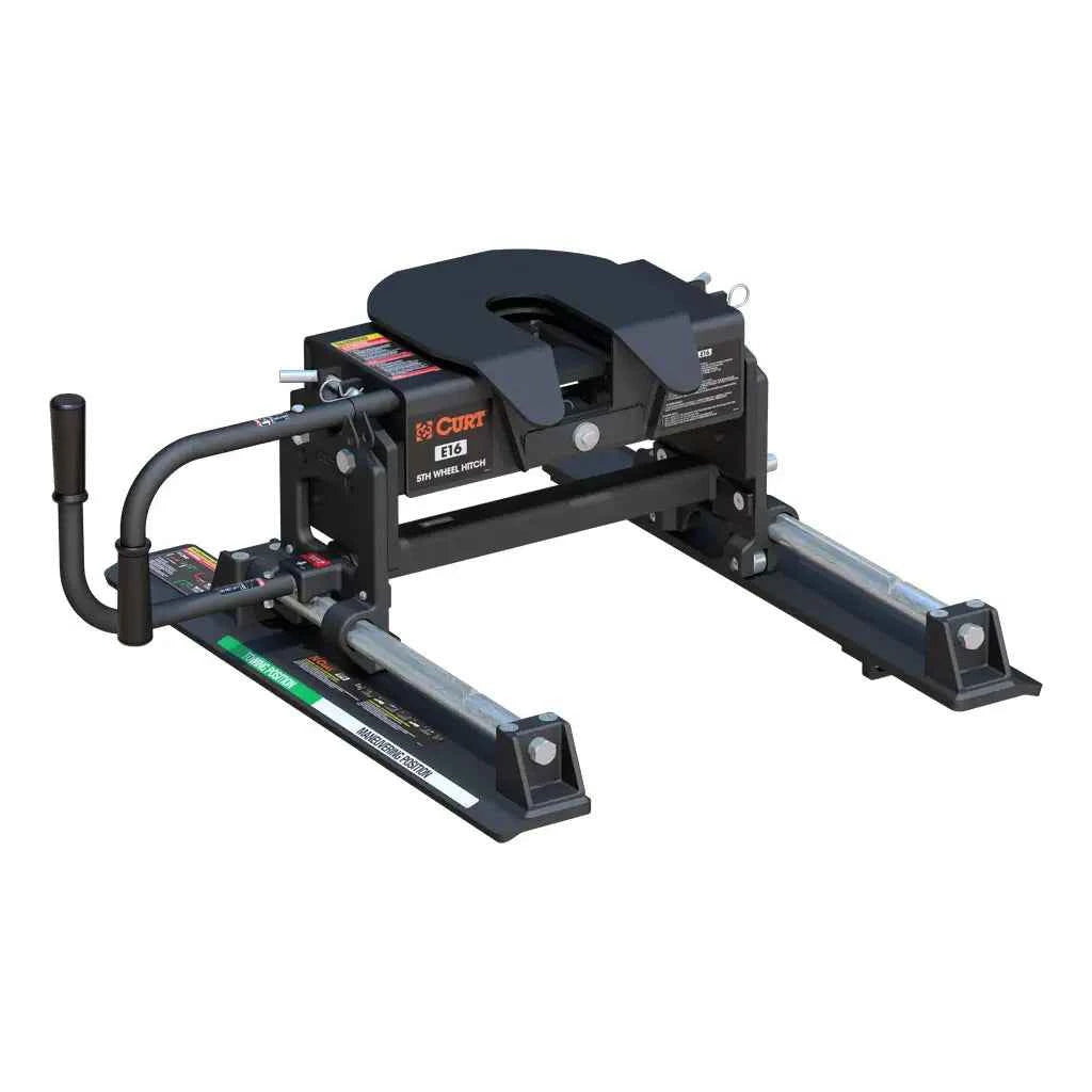 CURT 16511 E16 16K Sliding Fifth Wheel Hitch with S20 Slider