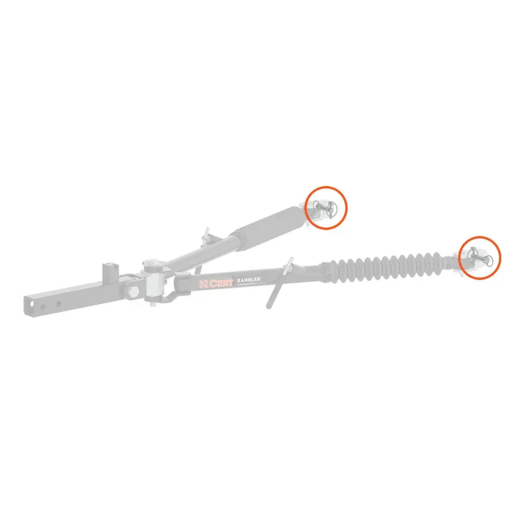CURT 19261 Replacement Rambler Tow Bar Base Pins — view 2