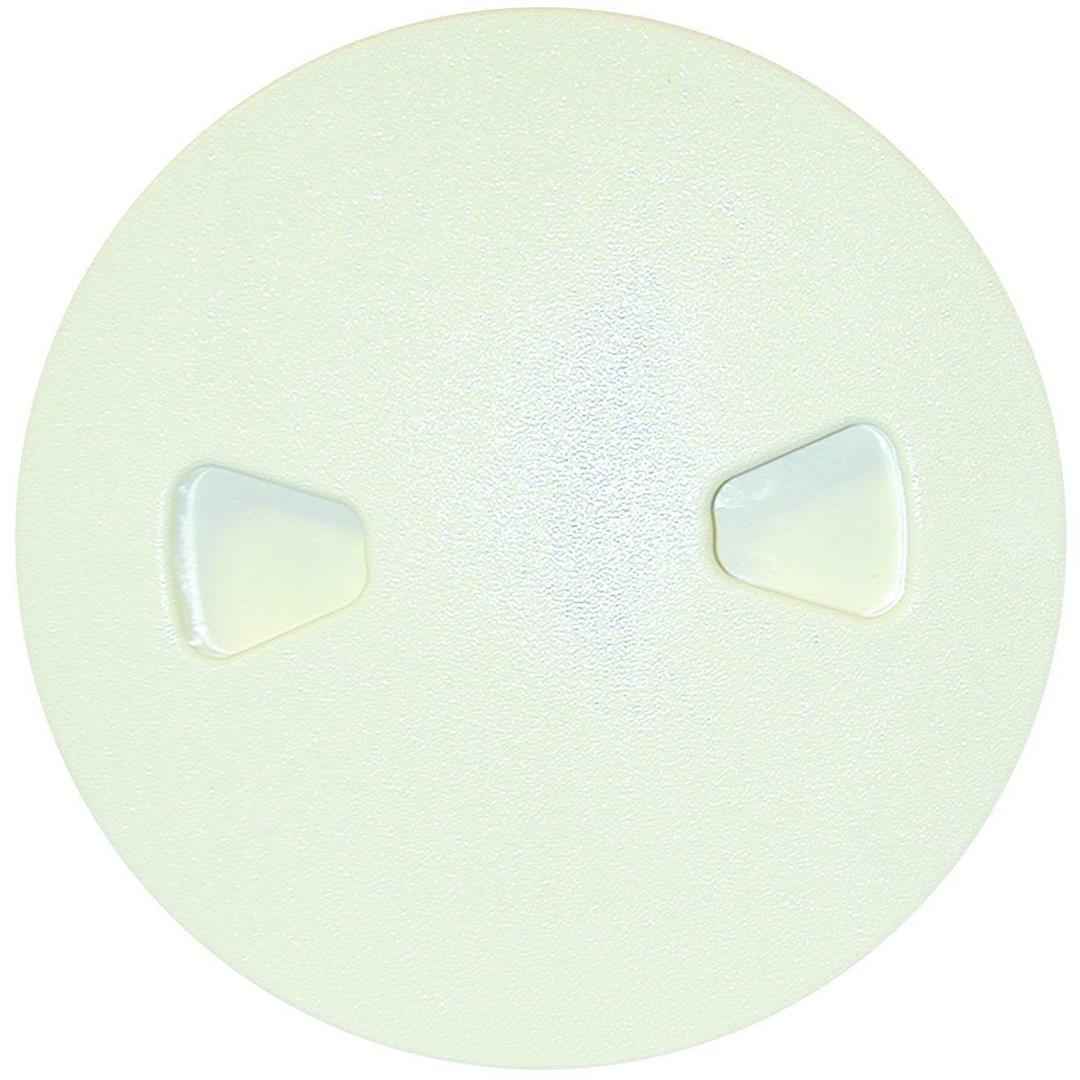 T-H Marine DPS-6-3-DP Sure-Seal 6" Screw-Out Boat Deck Plate – Sand Shell
