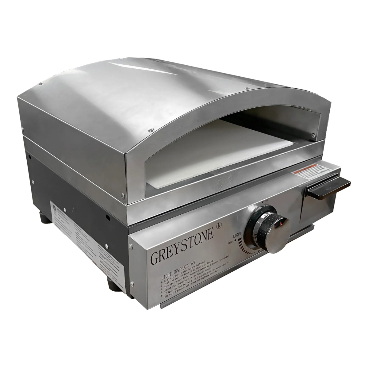 Greystone 2022302403 Pizza Oven Attachment for 17-Inch Cooktops — view 3