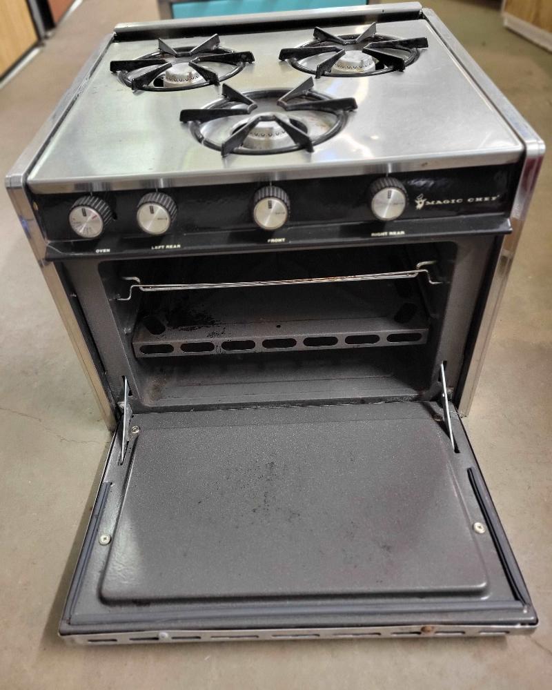 Magic Chef RV Propane Oven and Stove 3 Burner - Used RV Parts